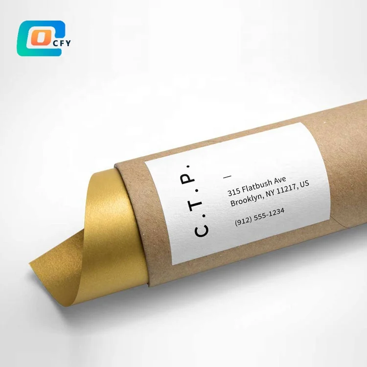 Factory direct best price High Quality Biodegradable Packaging Poster Package Kraft Paper Tube Cardboard Tubes Custom Logo