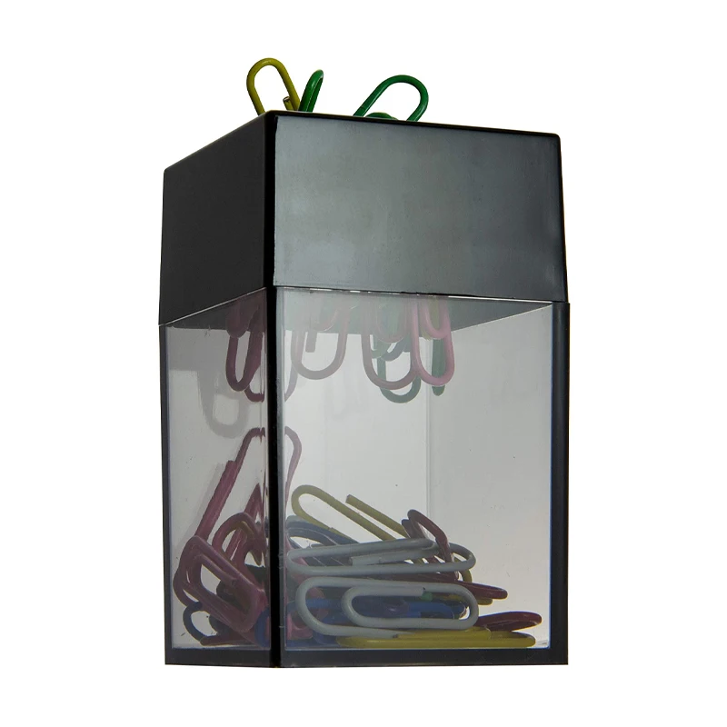 fashion design clips dispenser with marble white color super suitable for office