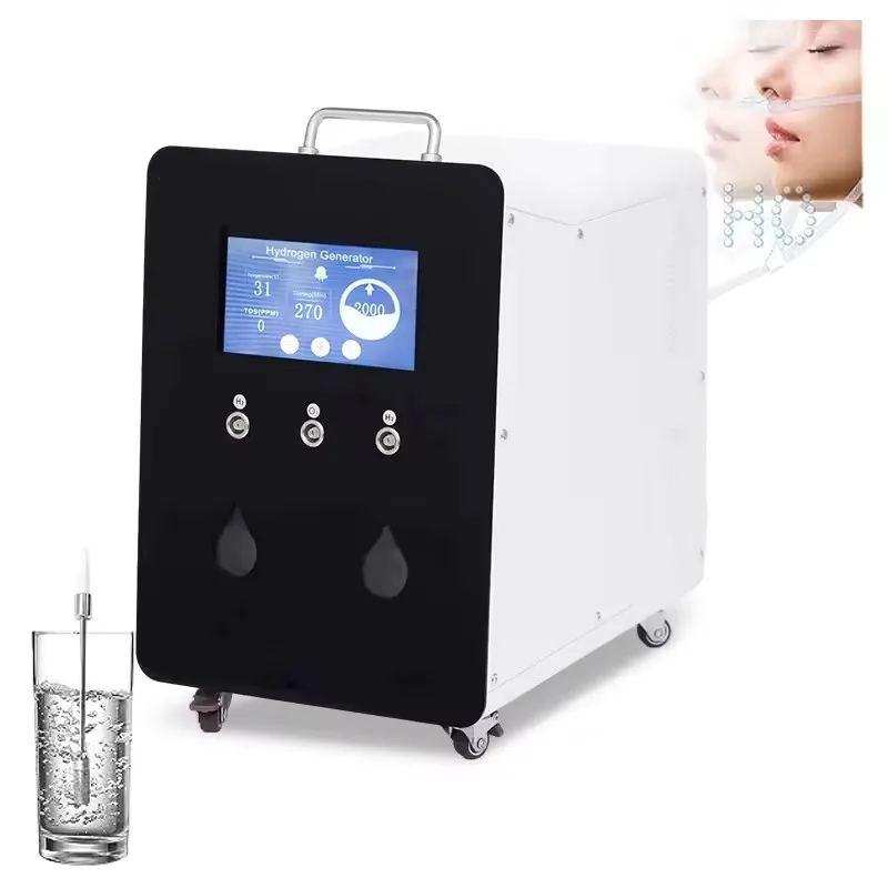 Ur-health Hydrogen Gas Inhaler Portable Hydrogen Inhalation Machine 600ml 900ml 3000ml Hydrogen Oxygen Machine