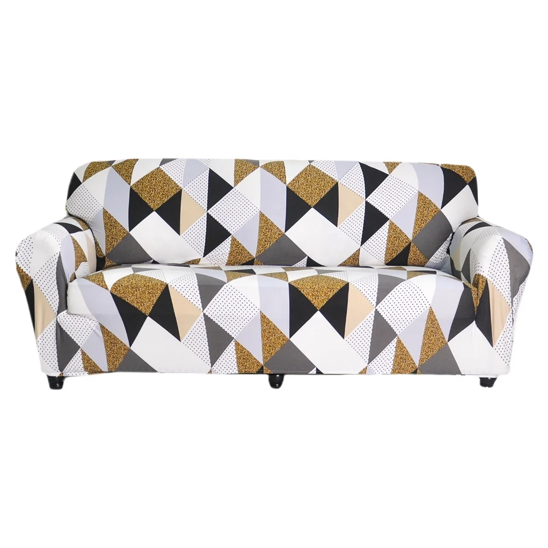 Stretch Sofa Covers Furniture Protector Polyester Loveseat Couch Cover  1/2/3/4-seater Arm Chair Cover for Living Room