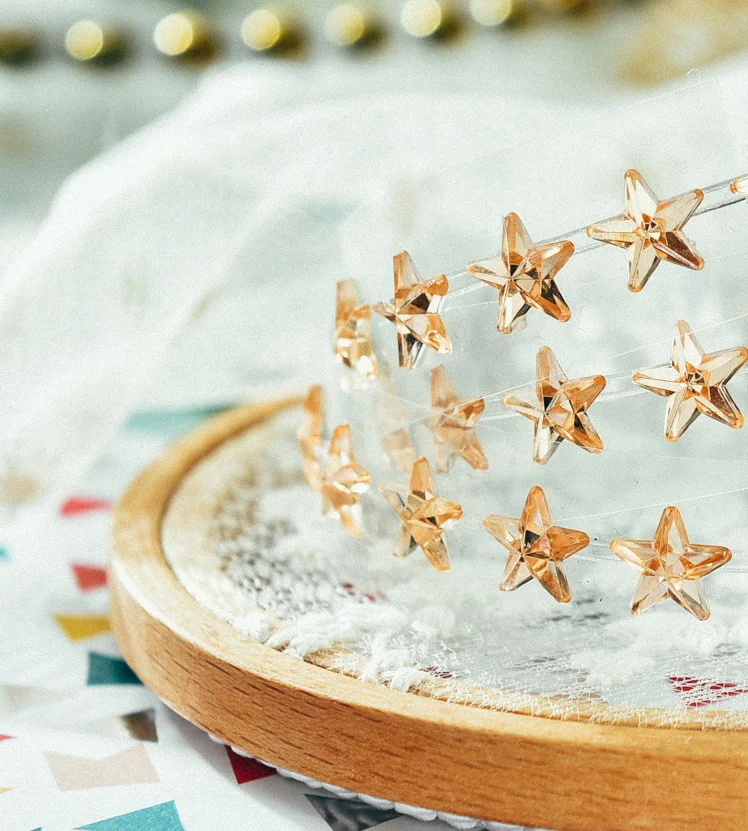 Custom Design DIY Assorted Size Self-Adhesive Rhinestone Sticker Bling Craft Jewels Crystal Gem Stickers