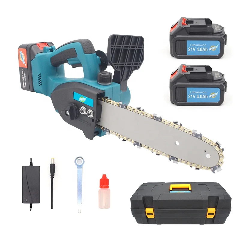 JSPERFECT durable and reliable 10 INCH mini chainsaw with quenching chain