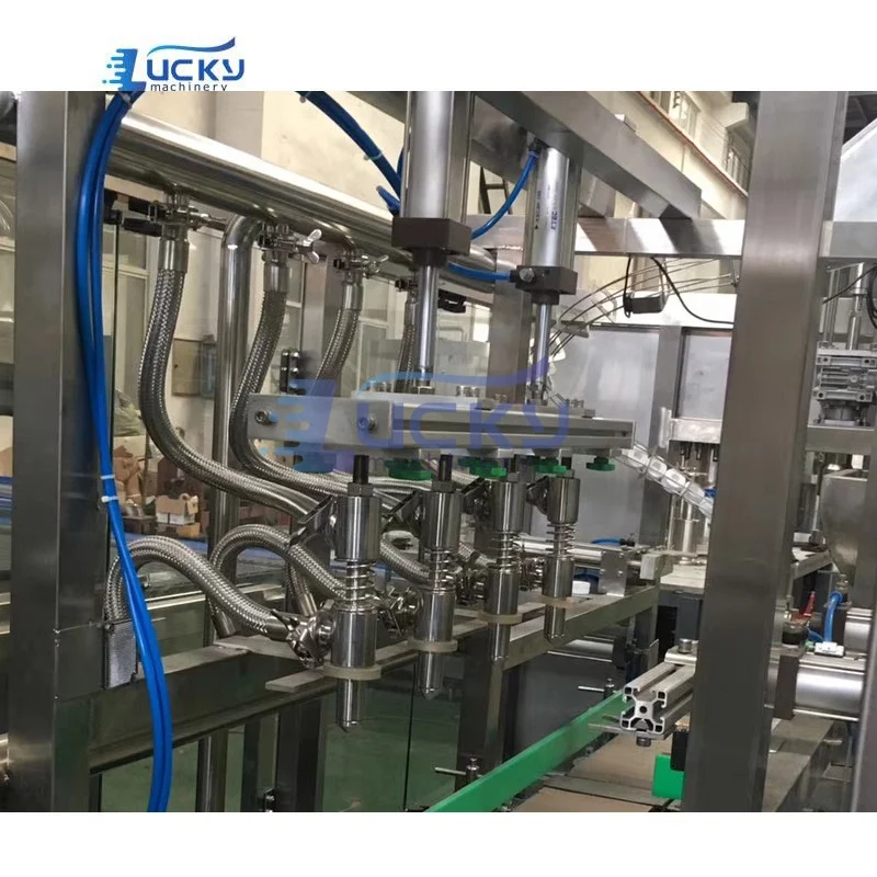 Edible olive oil bottle filling machine / cartridge oil filling machine