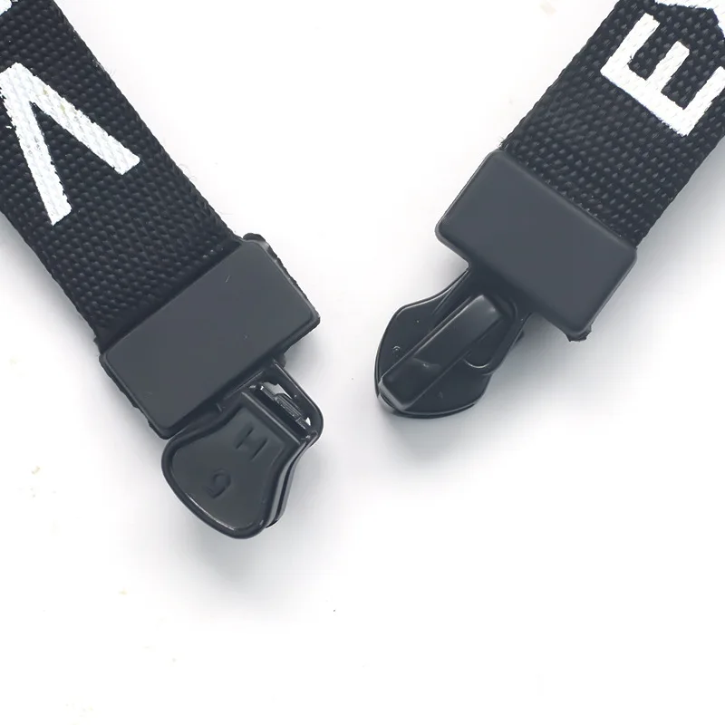 Pull-out custom LOGO slider heat transfer screen printing letter loop resin zipper head