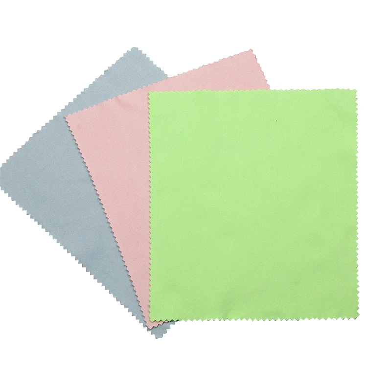 Multi-purpose Silver Jewellery Personalized Microfiber Glasses Cleaning Cloth For Sunglasses