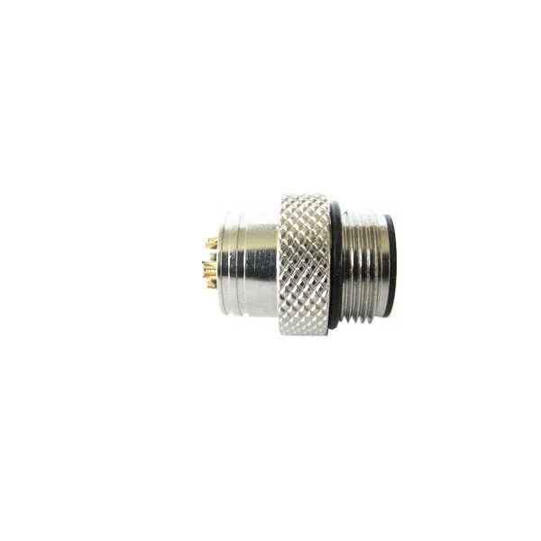 female connector 5 pin m12 shielded round connector