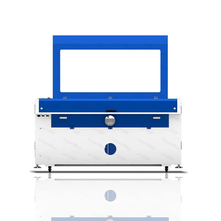 China LaserMen CO2 laser machine 100W for wood acrylic plastic MDF leather stone glass engraving with 1400*1000mm working size
