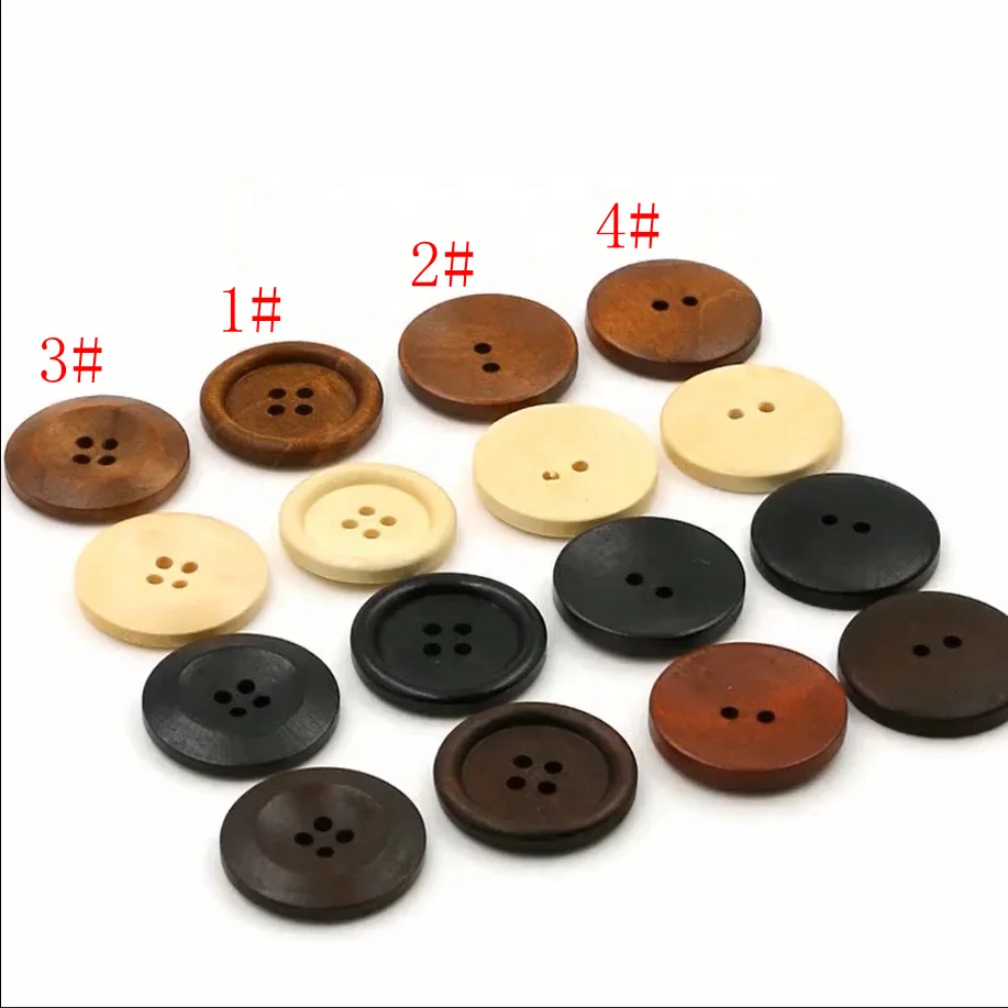 Деревянные пуговицы под заказ, пуговицы из натурального дерева, деревянные пуговицы для одежды