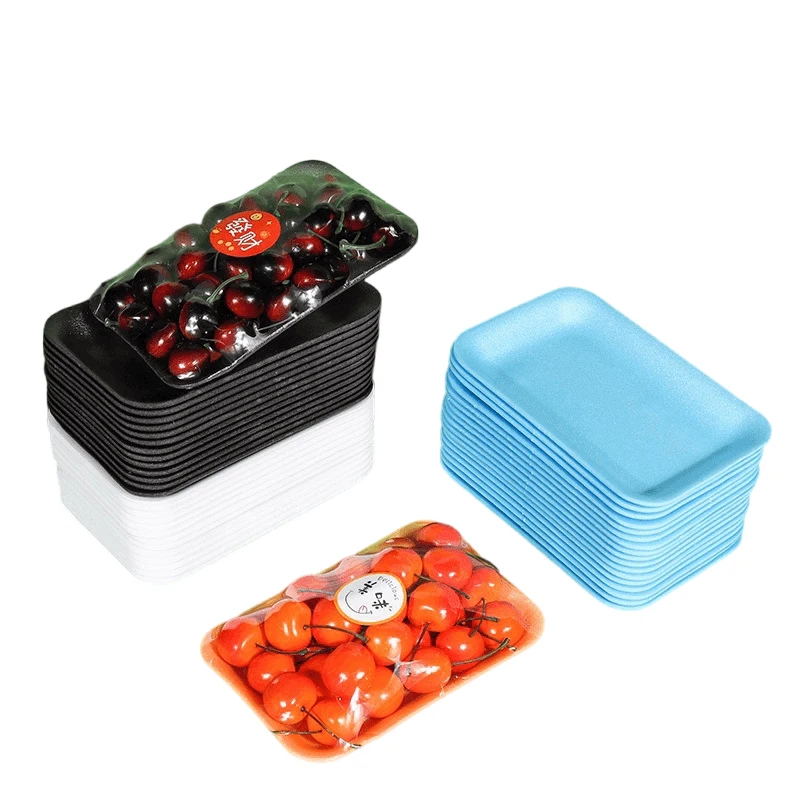 Wholesale Disposable Square Plastic Foam Tray Can Hold Seafood And Meat