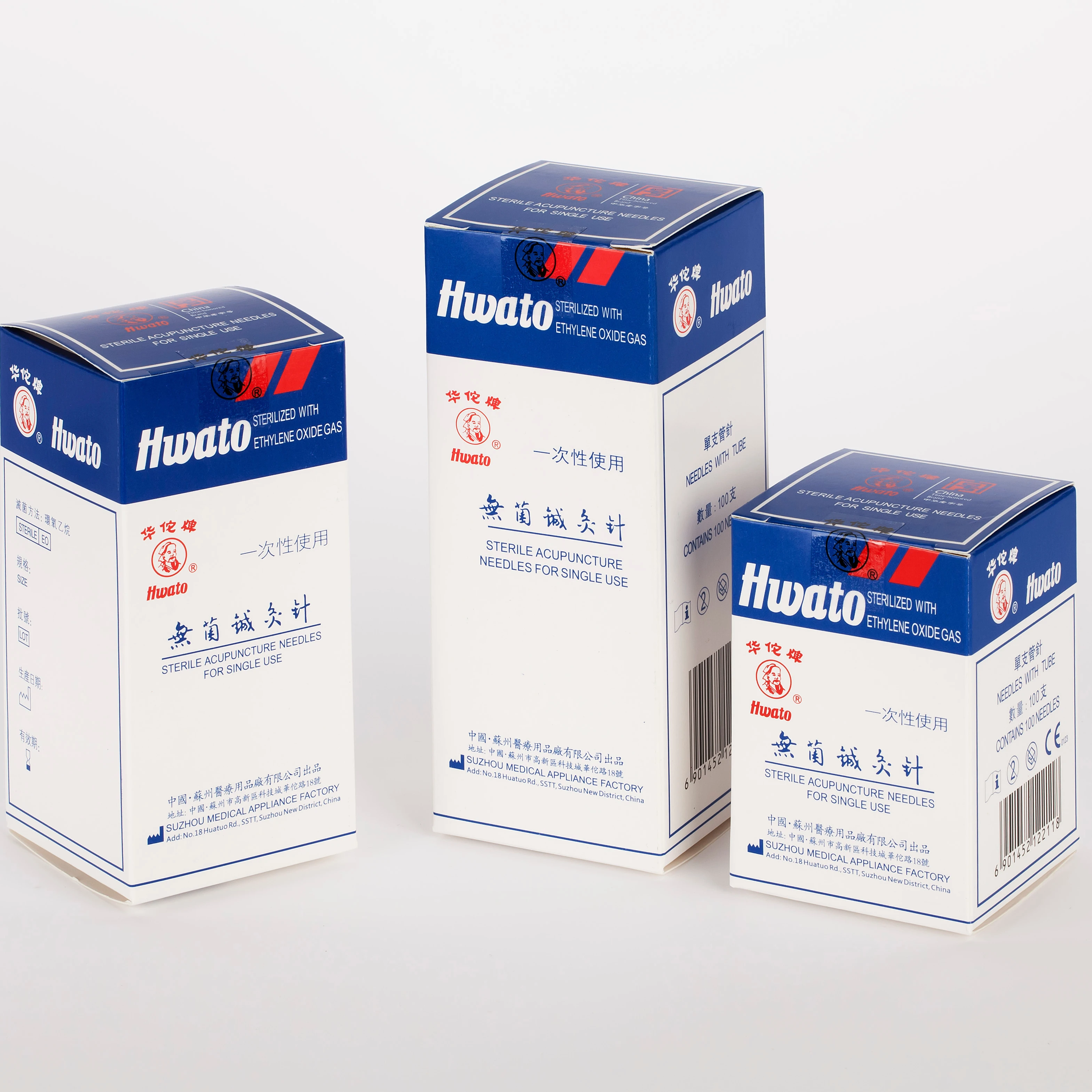 Hwato Brand Disposable Sterile copper handle with tube Dry Needling Acupuncture Needles