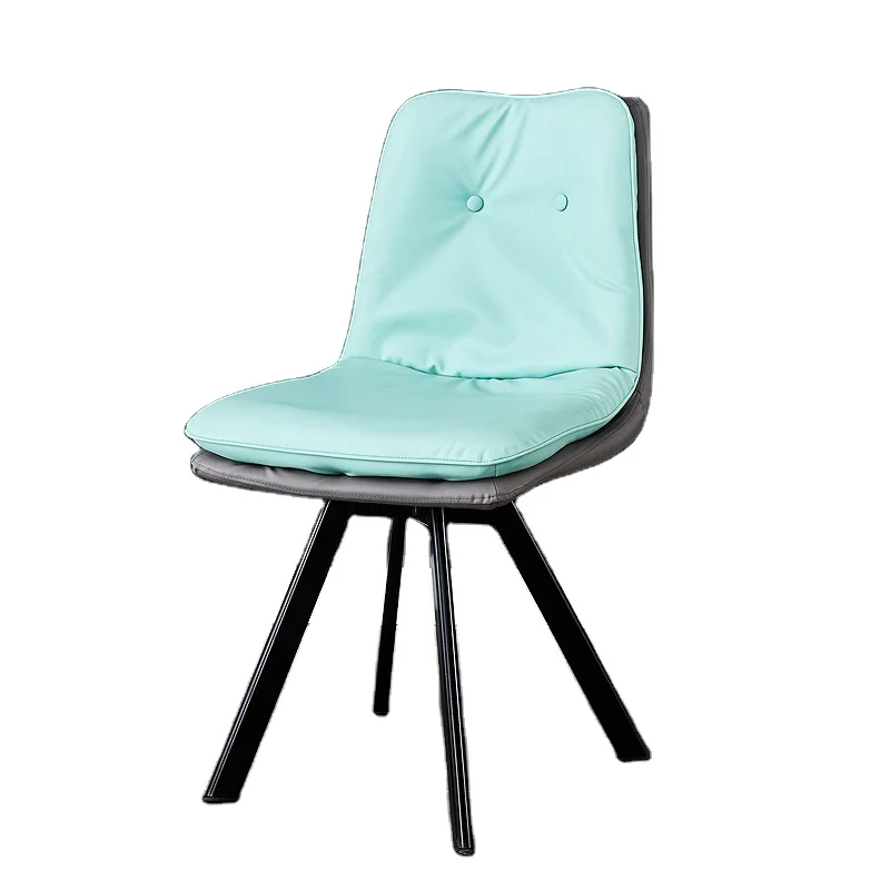 
Comfortable Indoor Modern PU Upholstered Restaurant Dining Room Side Chair 