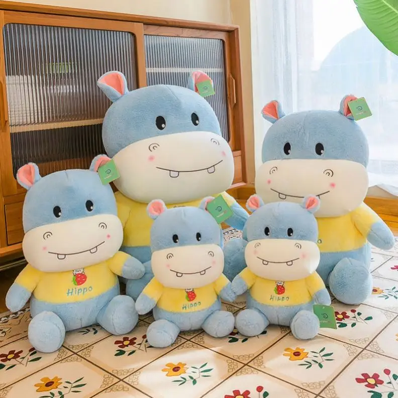 Плюшевая игрушка-Бегемот