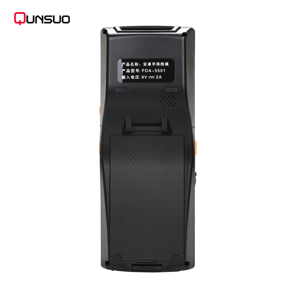 Mobile hotel check-in wifi android 4g pda scanner smart pos terminal fingerprint reader with built in thermal printer