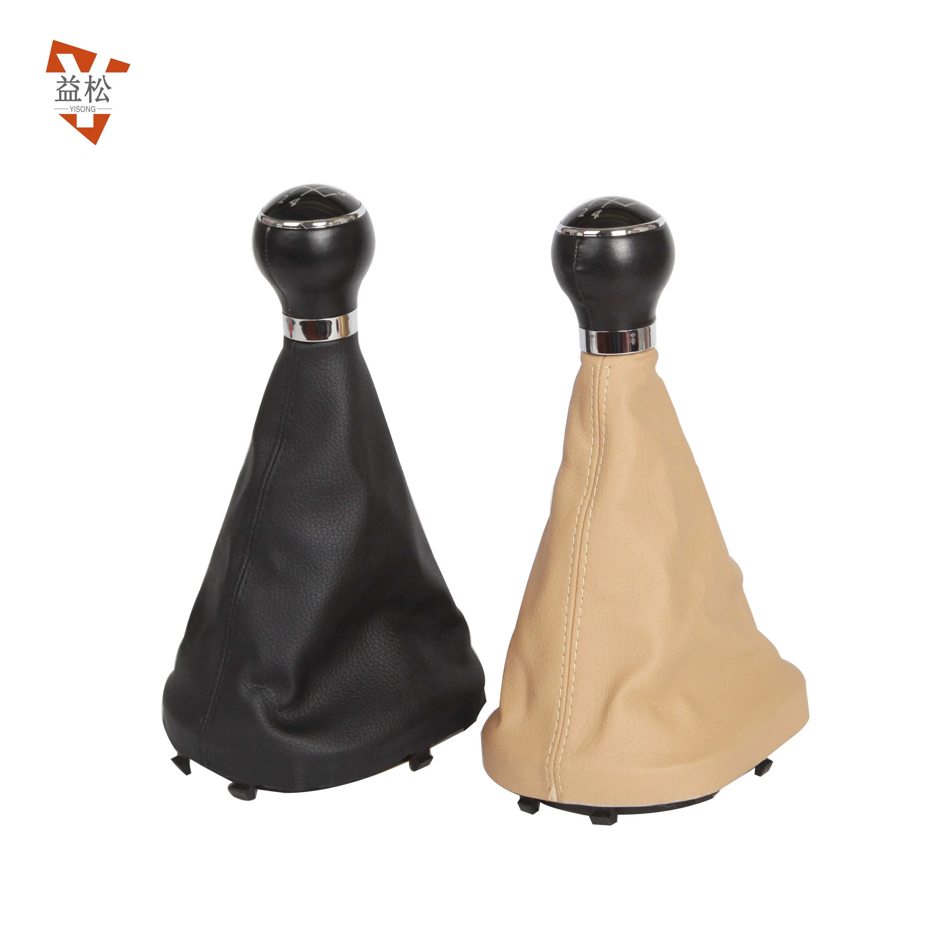 Manufacture accessories transmission car gear shift lever cover black/yellow 5 speed universal for VW LAVIDA