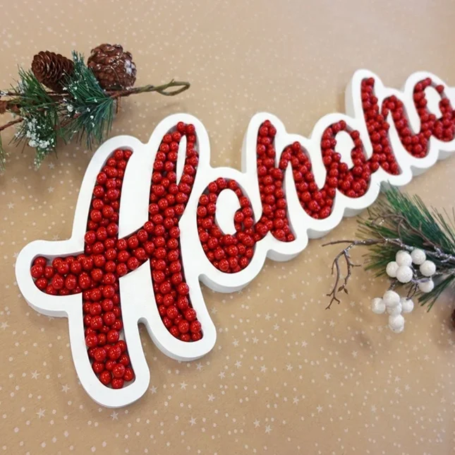 JAGUARSIGN Manufacturer Custom Hollow Filled Logo Sign Letter Wall Decor Store Shop Business Sign Fillable Letter