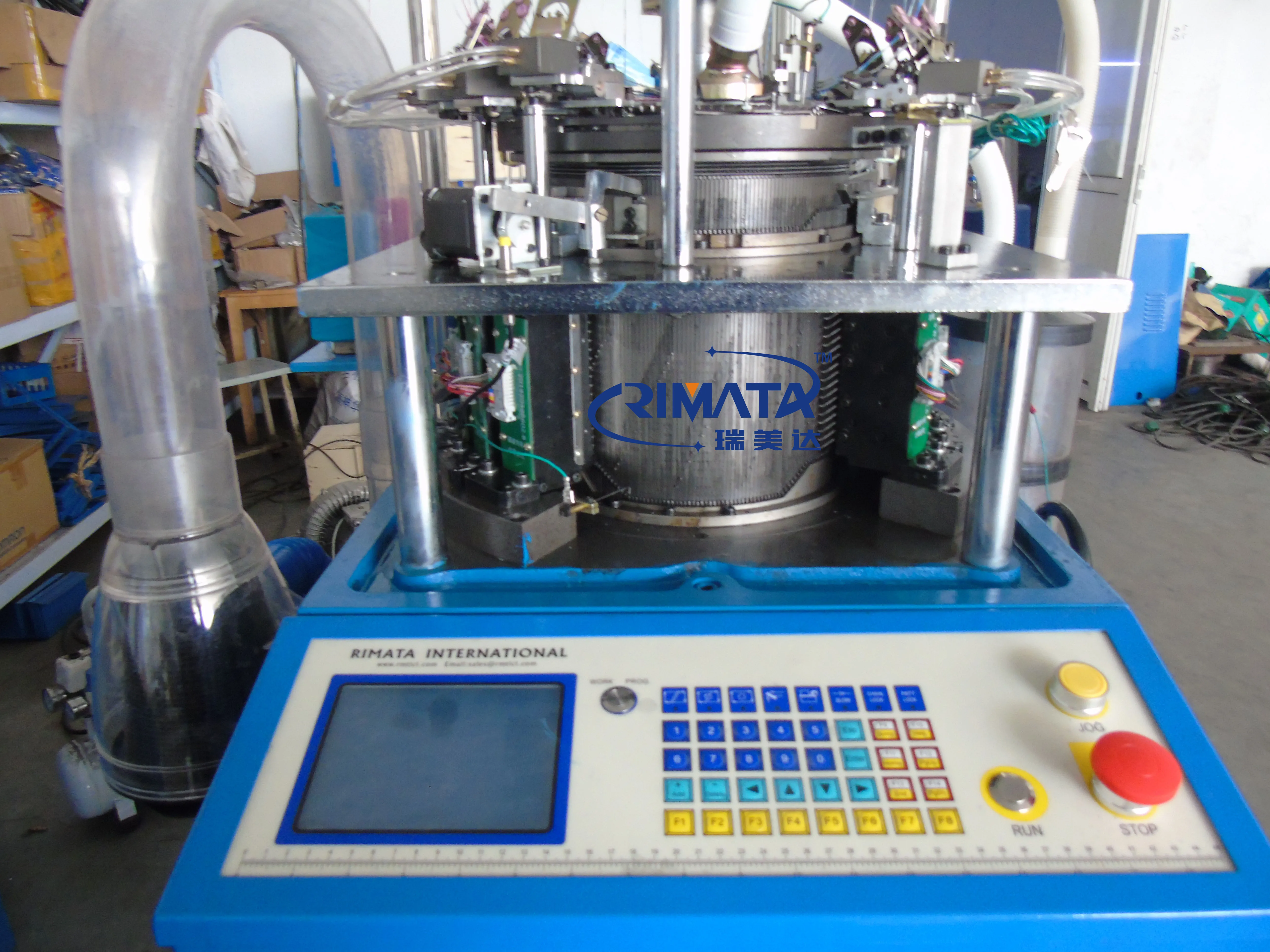 Rimata High Speed Jacquard  Circular Knitting Machine For Making Scarf Hat