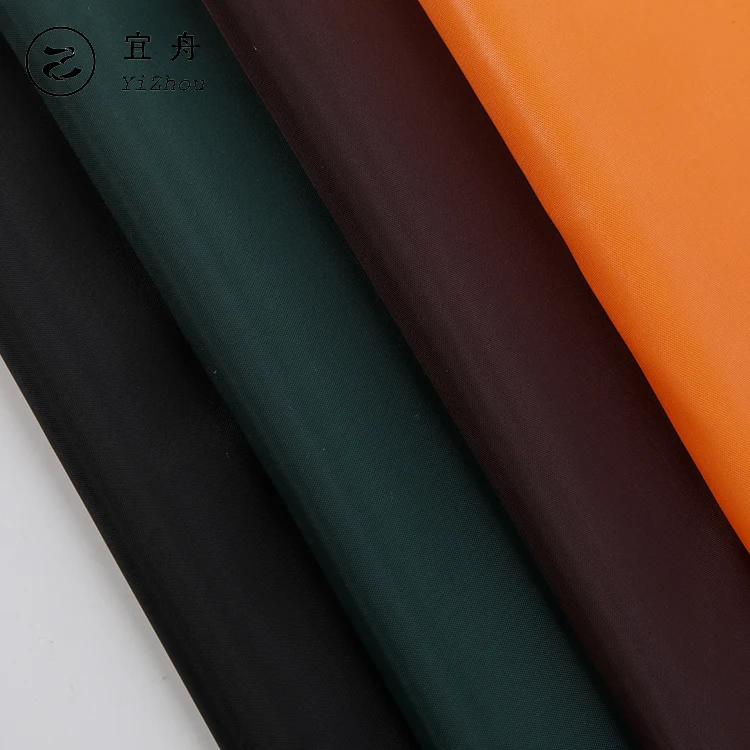 Factory supply soft textile 210T cheap price plain lining poly taffeta 100% polyester fabric