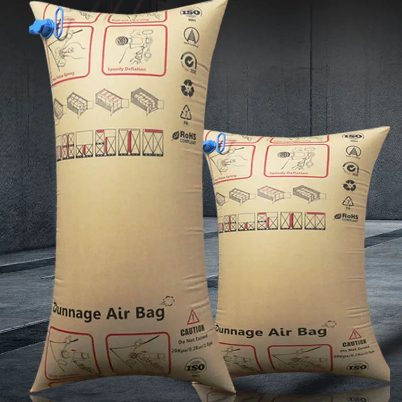 Inflatable PP Woven Kraft Paper Air Dunnage bag for Container Shipping Logistic Transport Package Protective Film Packing