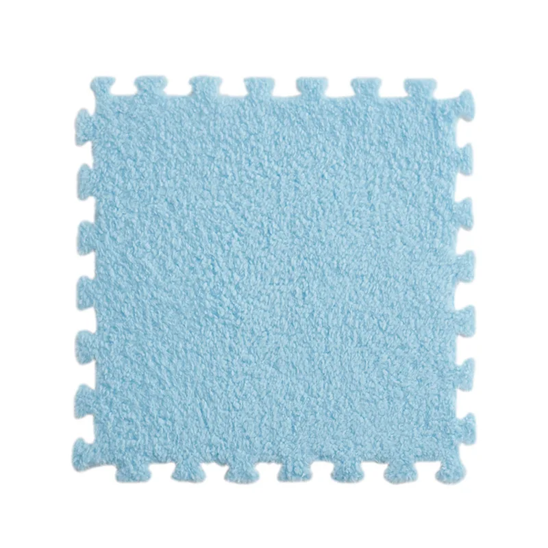 Bedroom Full-paved Girl Square Mosaic Floor Mat Home Washable Cutting Princess Bedside Carpet