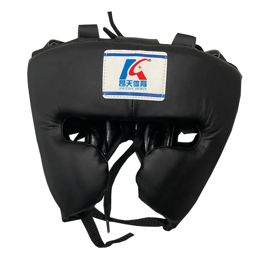 ANGTIAN wholesale custom muay thai boxing/MMA/martial arts helmet child and box men fitness training heads protector