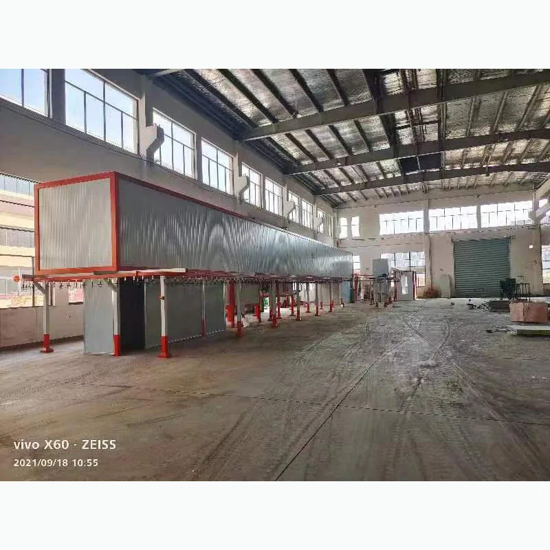 Ce Automatic Semi Powder Coating System Powder Coating Line