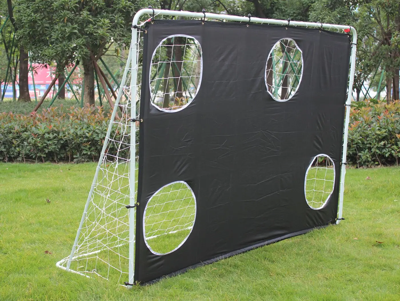Kanglaibao  Wholesale 3in1 Customized Frame Net Portable Plastic Kids Soccer Football Goal Post For Sale