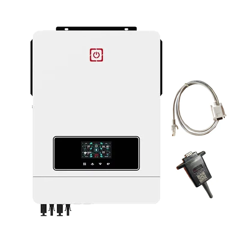 Dual Output On/0ff Grid Solar Inverter4.2Kw 24v 6.2Kw 48V 10.2Kw With Dual MPPT PV Input Solar Charge Controller Hybrid Inverter