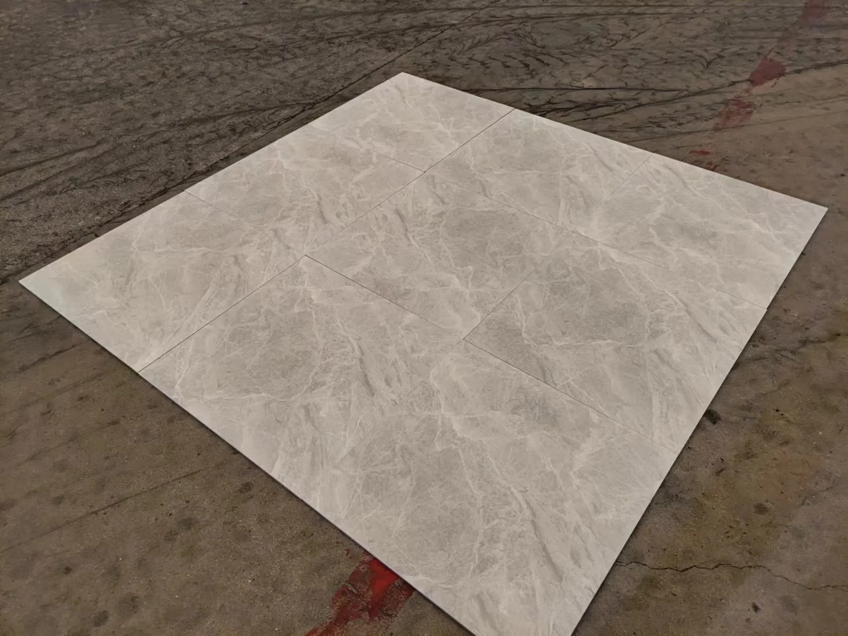good quality Marble design stone texture white karara polished tile