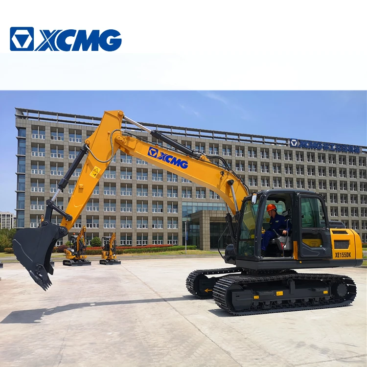 XCMG Official XE155DK Used Engineering Construction Machinery 15 Ton Excavator in Stock