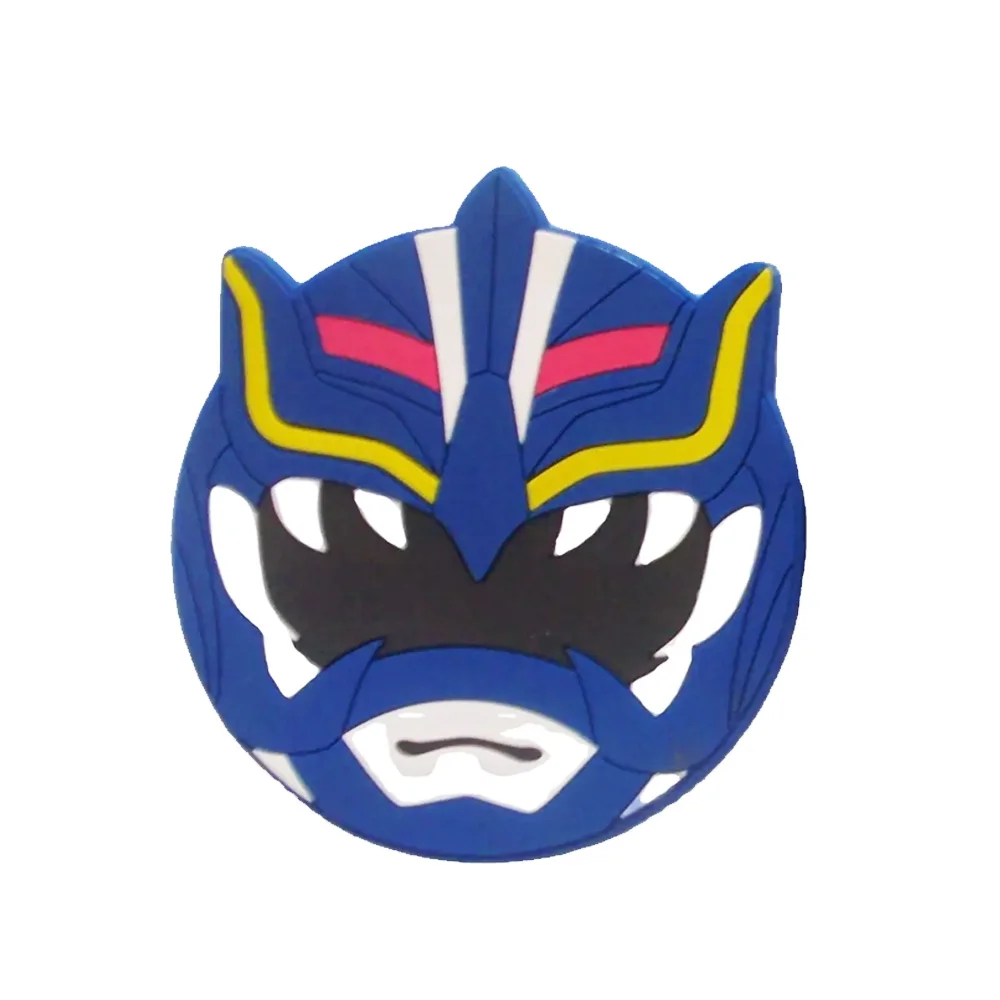 Custom Coaster Logo Promotional Round Silicone Coaster For Drink Cup Mat Soft Resin PVC Rubber toyota kawaii Coaster Bar Beer