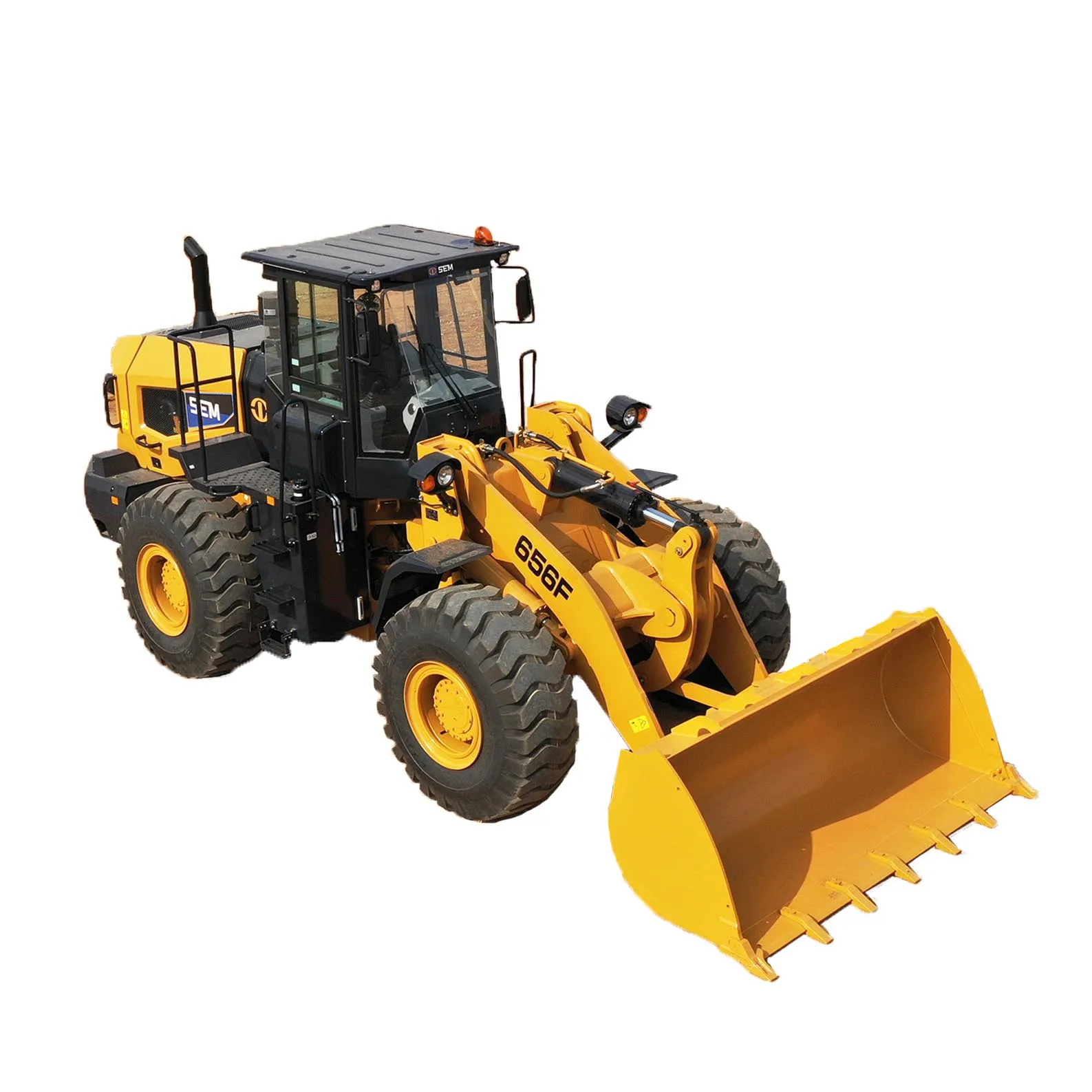 Front loader SEM656F SEM655D SEM656D Payloader  5Ton wheel loader for engineering construction