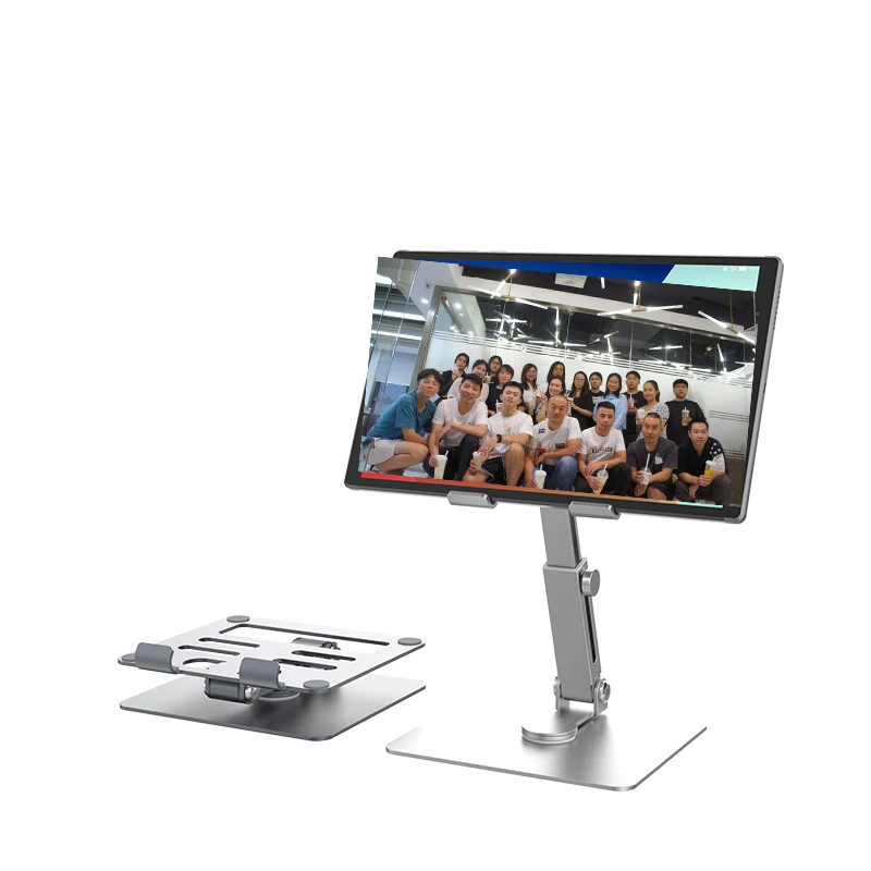 MT136 Aluminum Tablet Pc Stands With Cooling Foldable Adjustable Laptop Stand Holder For Notebook Desktop Stand