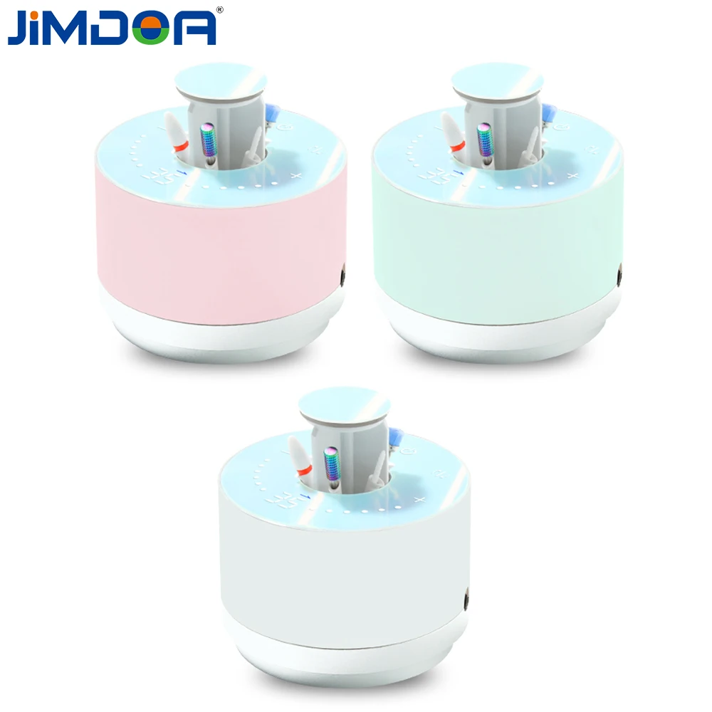 Professional Brushless Led Electric Strong Nail Drill Bits Machine 35000rpm Nail Equipments