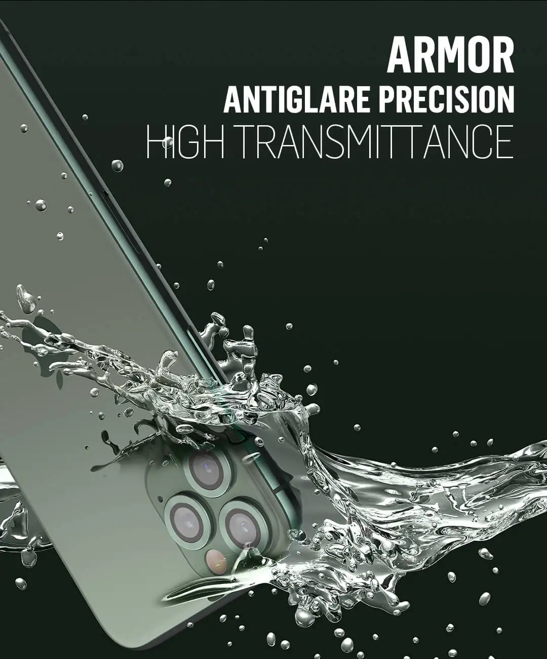 Hd Clear High Transparent Camera Lenses Aluminum Alloy Metal Cover Rear Film For Iphone 13 12 11 Pro Max Mini