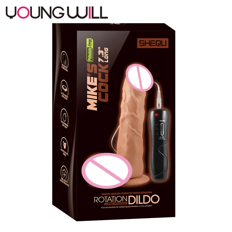 100% harmless soft TPE multiple vibrating artificial penis for female