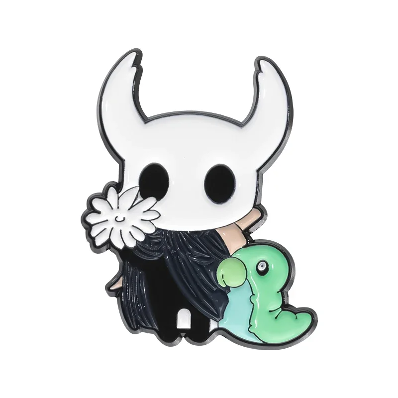 Anime Game Brooch Hollow Knight Role Enamel Pins Funny Cartoon Brooches Backpack Lapel Badge Jewelry Accessories Gifts Wholesale