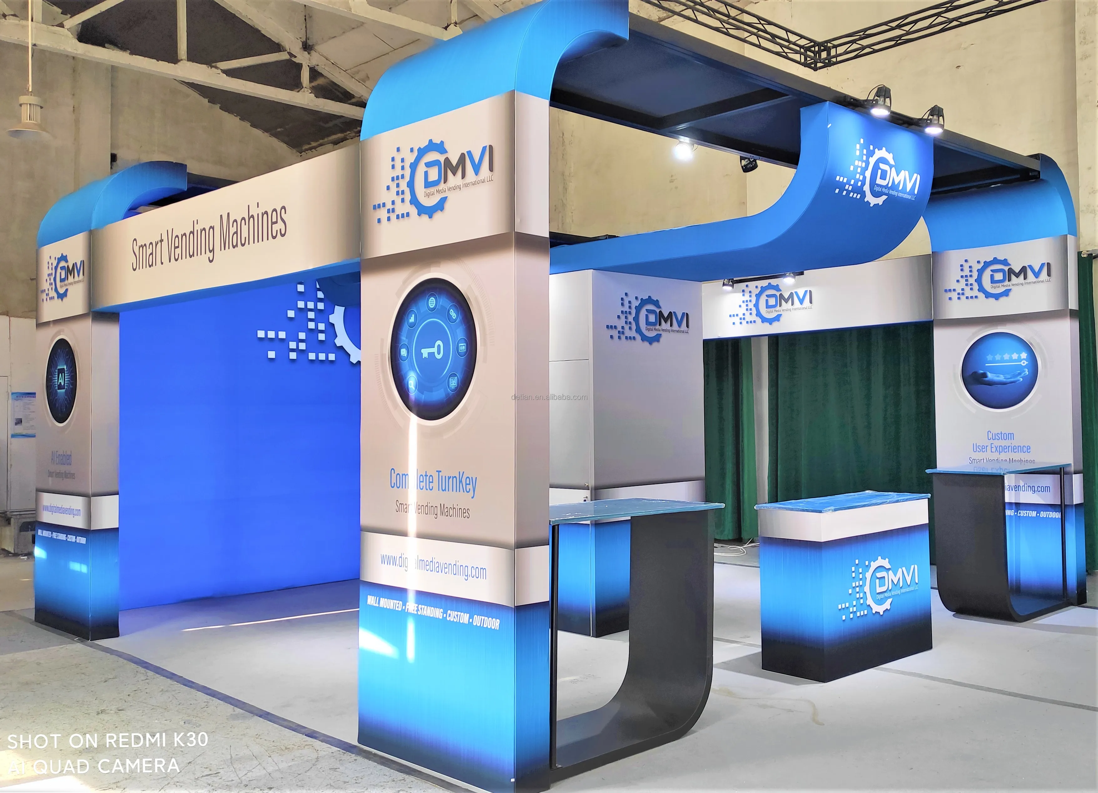 20'*20' Modular Exhibition Booth Stand Aluminum Extrusion Trade Show