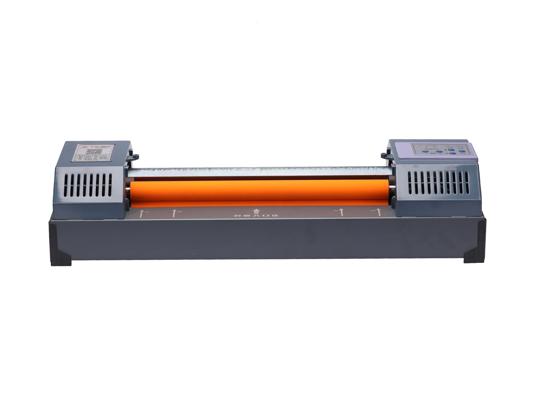 China best desktop small manual hot pressing roller press cold laminating machine for paper a3 a4 photo mounting and pvc id card