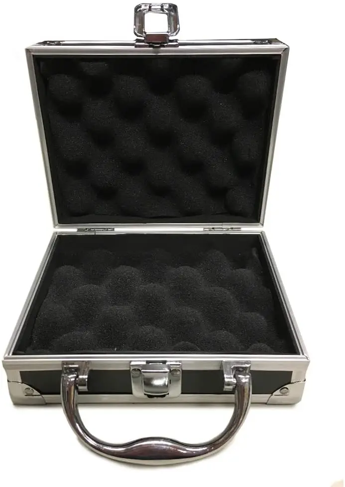 Индивидуальное маленькое большое оборудование Универсальный алюминиевый жесткий чехол для инструментов с пенопластовой вставкой