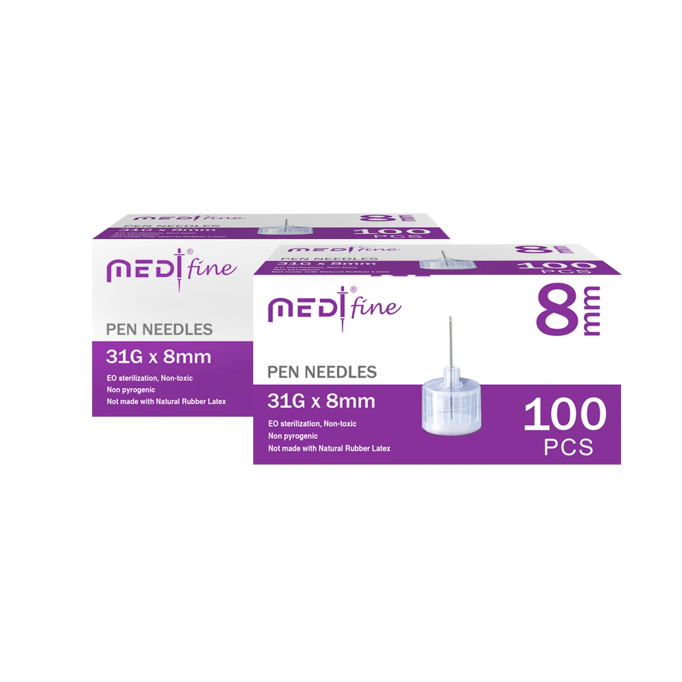 
Medtfine insulin pen needles 31g 5/16