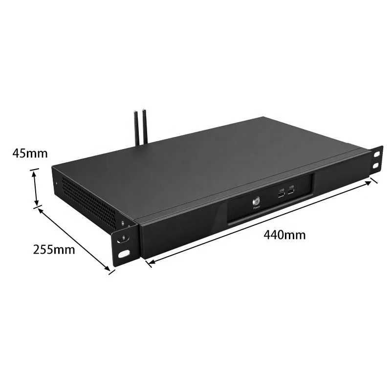 1U настенный брандмауэр для ПК основной i5-3210M i7-3320M 2Lan HD VGA 6 COM промышленный pfSense OPNsense устройство сетевой безопасности VPN
