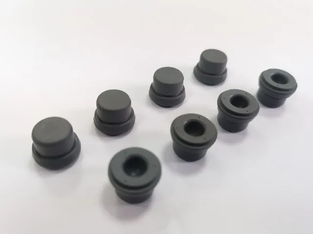 
vacutainer additive medical 10mm rubber stoppers for Plastic blood collection tube 