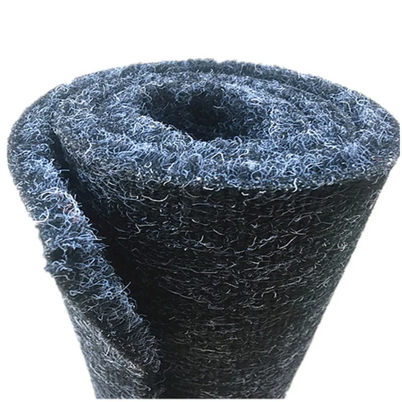 
15mm Polyester+Polypropylene alfombras para mineria sluice box gold panning carpet oro aluvial alfombras 