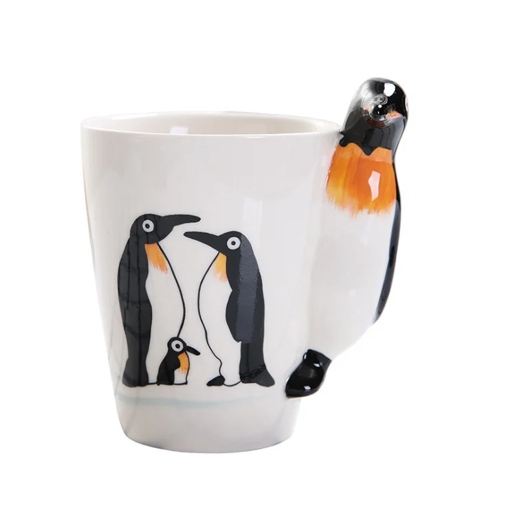 Buy first serve colorful animal mug with good appearance and cute animals