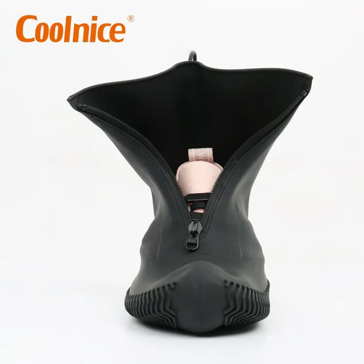 COOLNICE Custom Shoe Cover Water Proof Boots Men Shoe Rain Cover Silicon Water Proof Shoe Cover