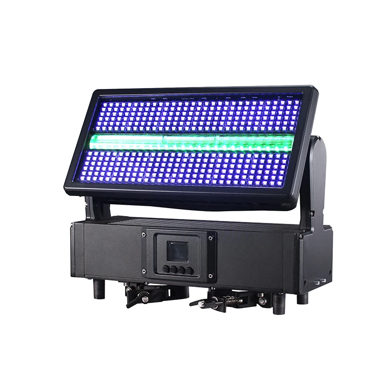 S1000 IP65 Waterproof Outdoor Ion Matrix Strobe WASH Light Bar DMX Black Disco Light for DJ Club