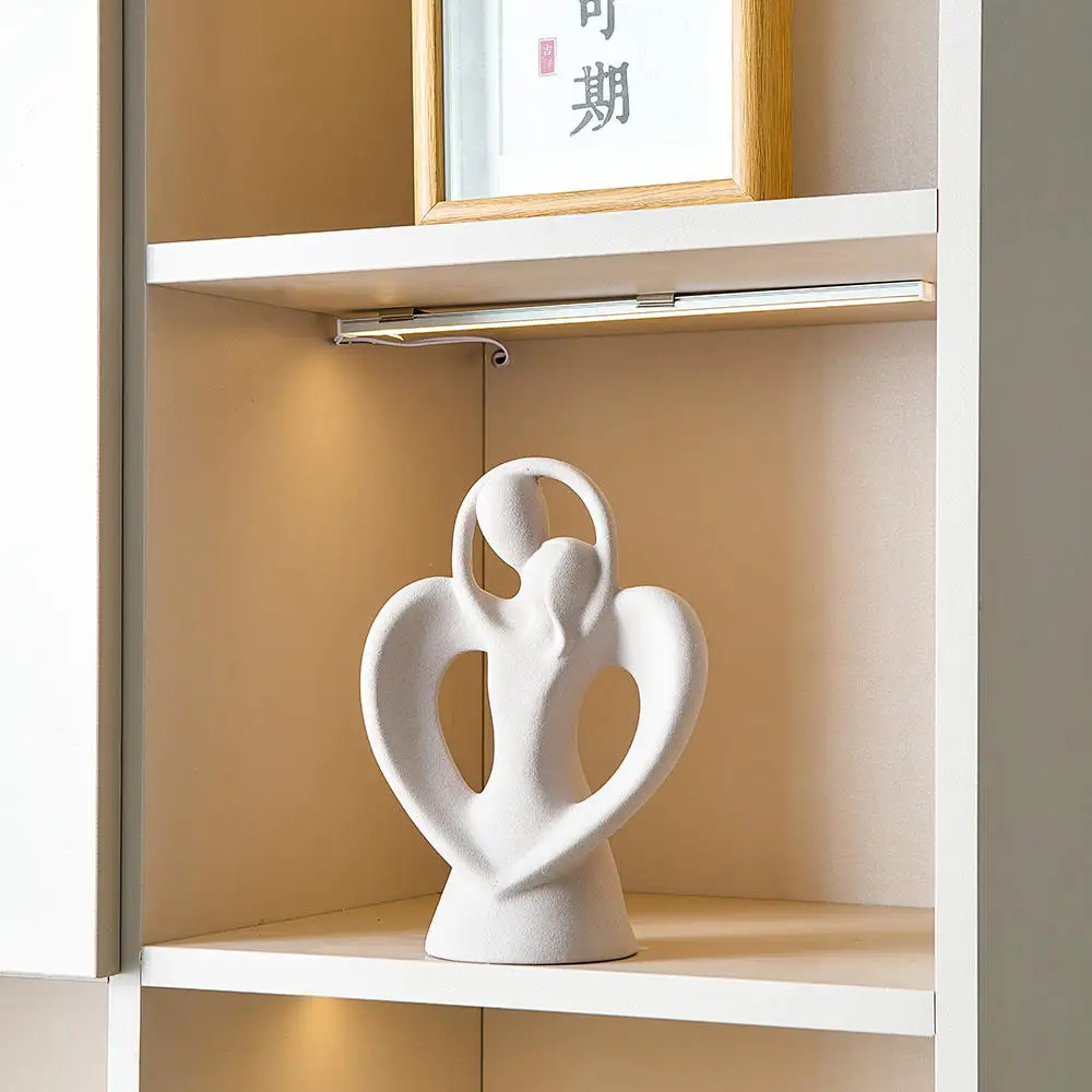 Nordic Style Abstract Thinker Figure Sculpture Modern Art Decor