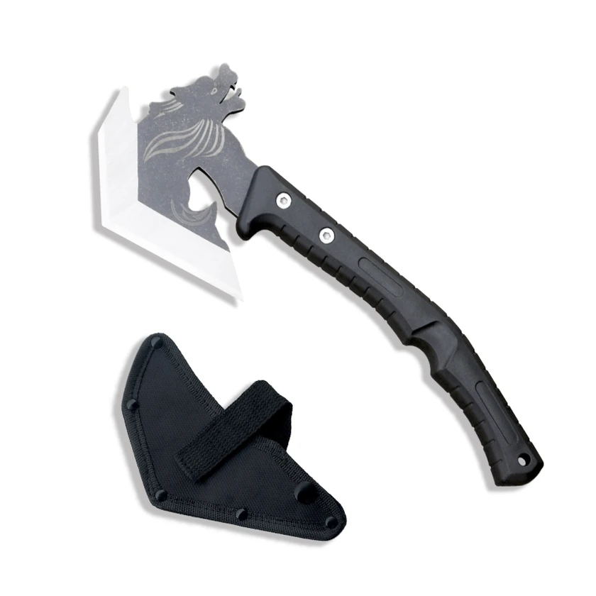  Factory Outdoor Camping Hunting Survival Chopper Tactical Nylon Handle Stainless Steel