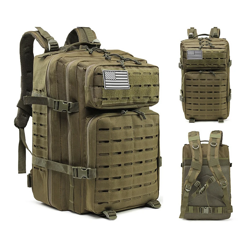 Outdoor Backpack 47L Waterproof Tactical backpack Sports Rucksack Trekking Fishing Hunting  Camping Hiking Bags