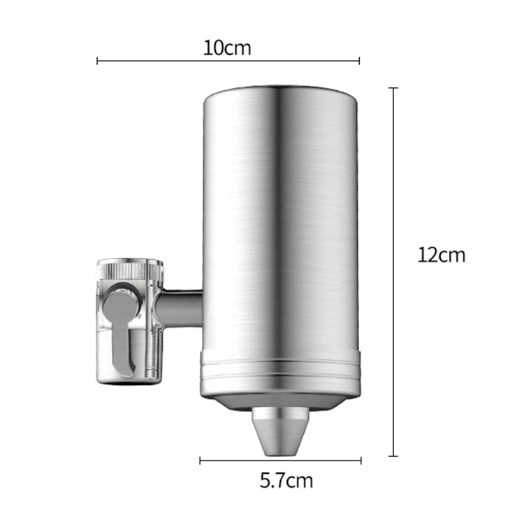 Soften Hard Water Filter With Ceramic element Stainless Steel Purifier Tap